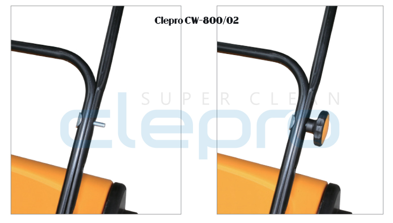 Máy quét rác đẩy tay Clepro CW800/02